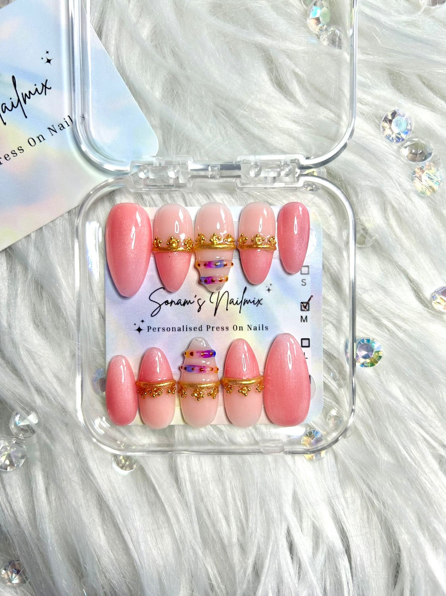 Kashmiri Bangle Nails
