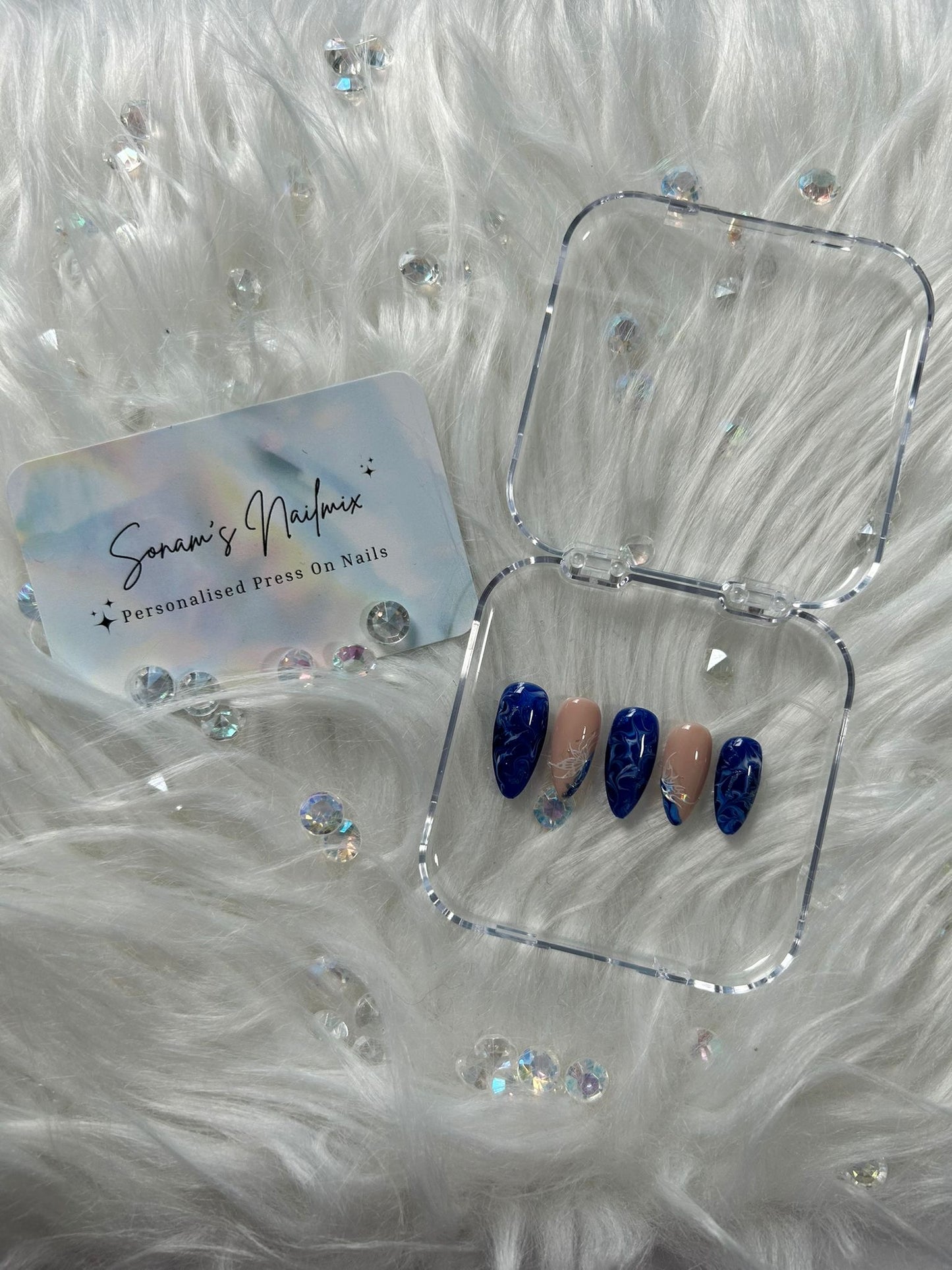 Blue Ocean Nails