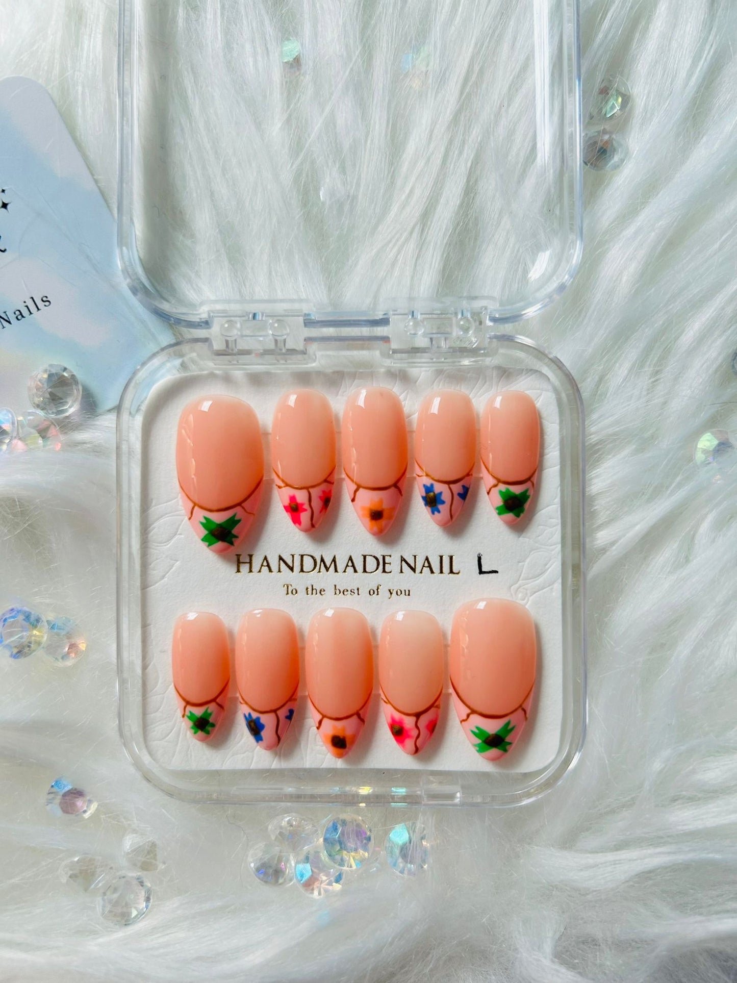 Phulkari Nails