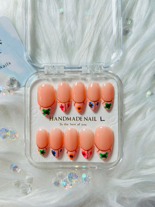 Phulkari Nails