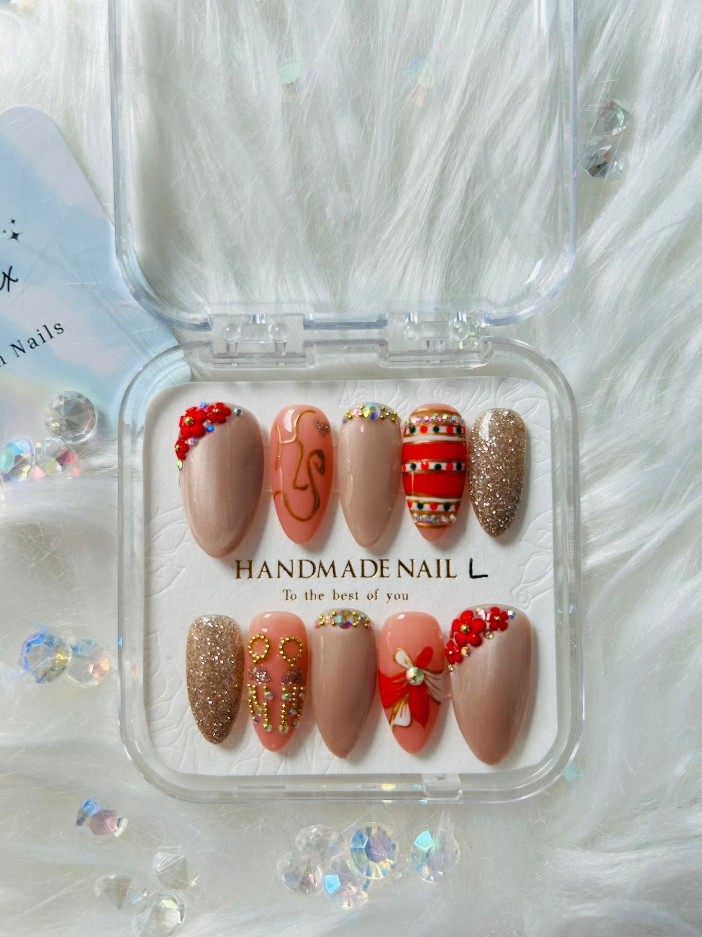 Punjabi Bride Nails