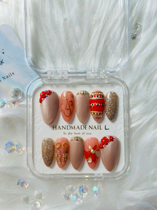 Punjabi Bride Nails