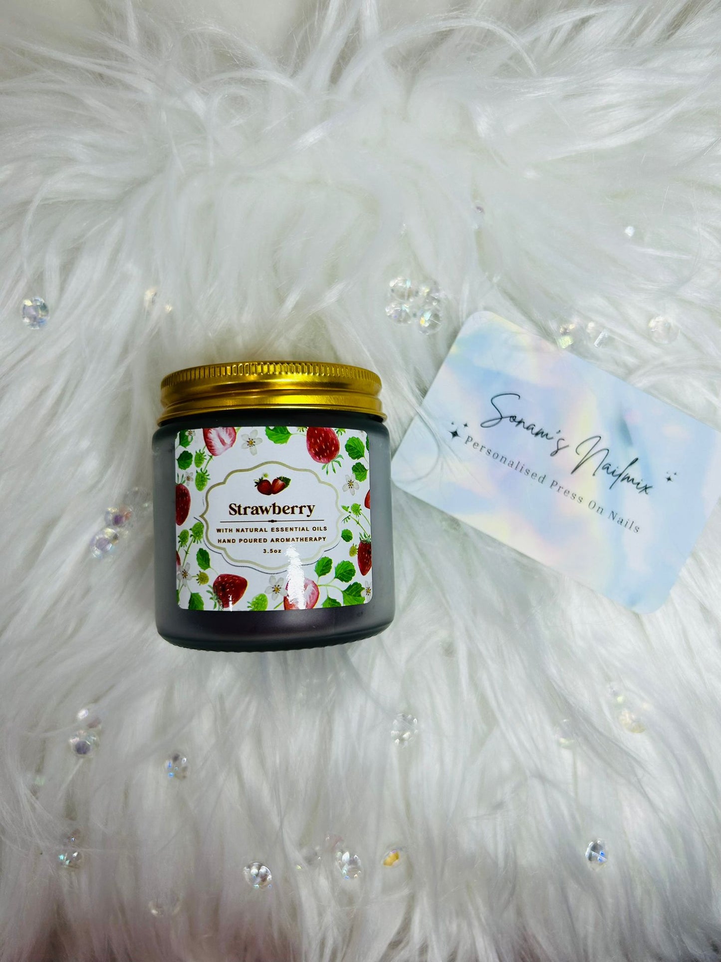 Strawberry Scented Candle