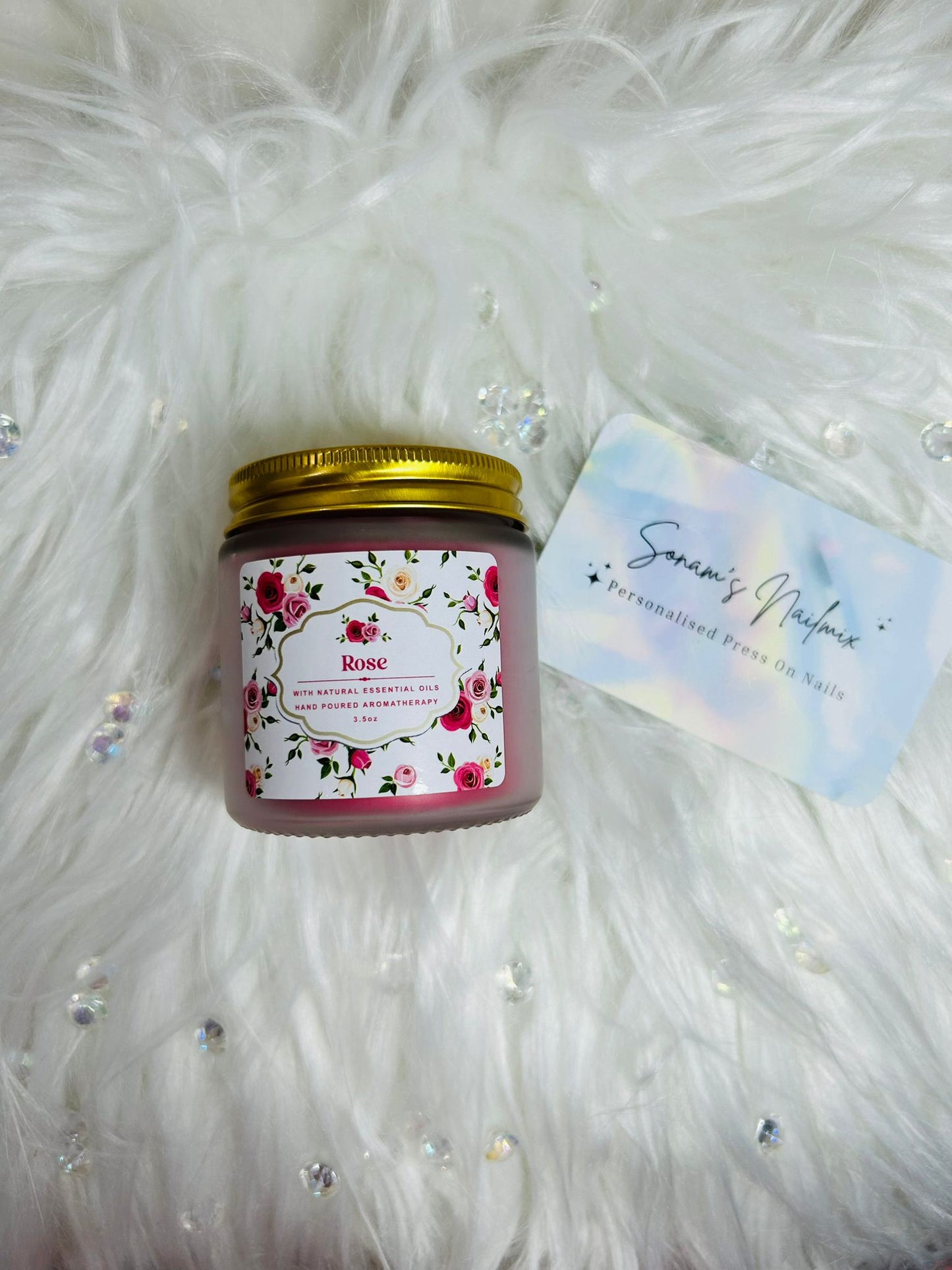 Rose Scented Candle