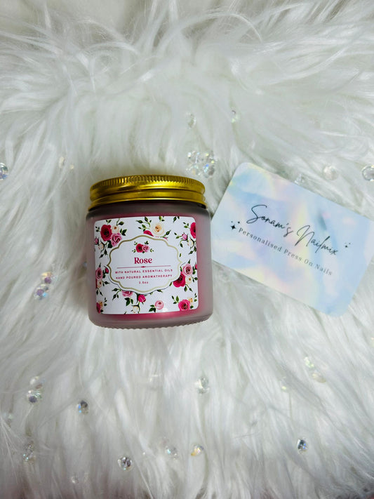 Rose Scented Candle