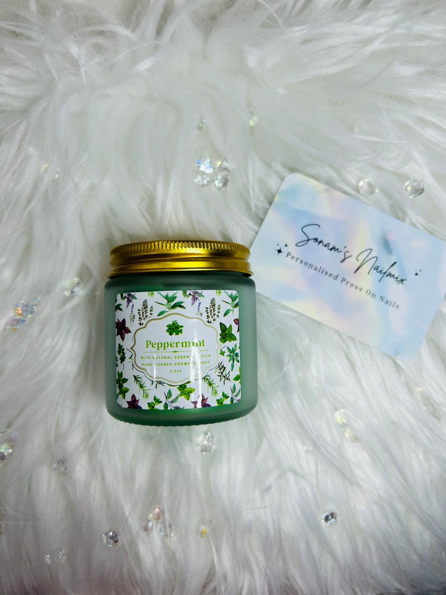 Peppermint Scented Candle