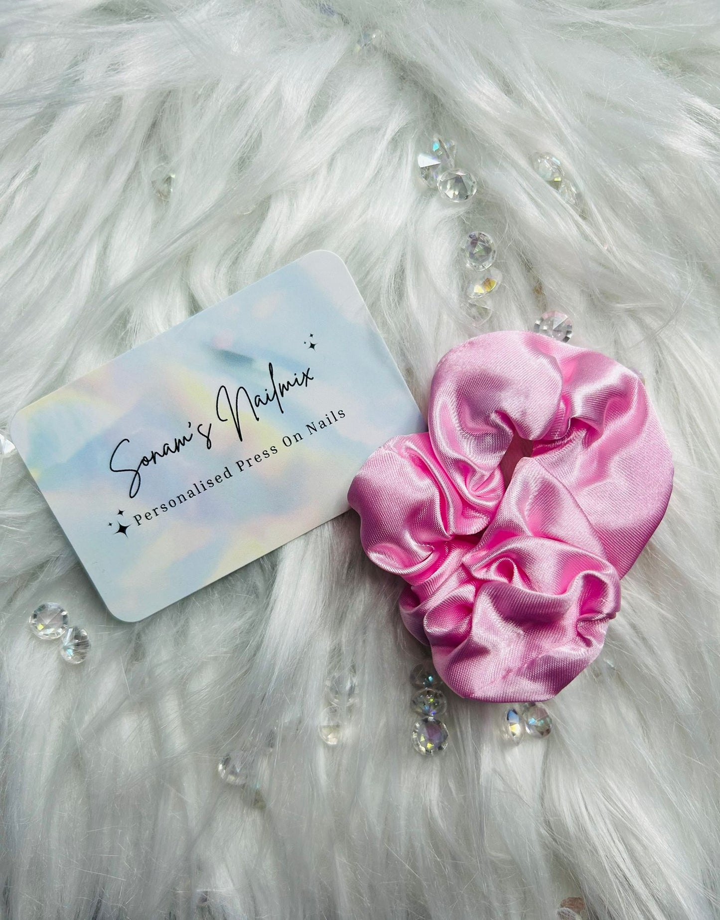Pink Scrunchie
