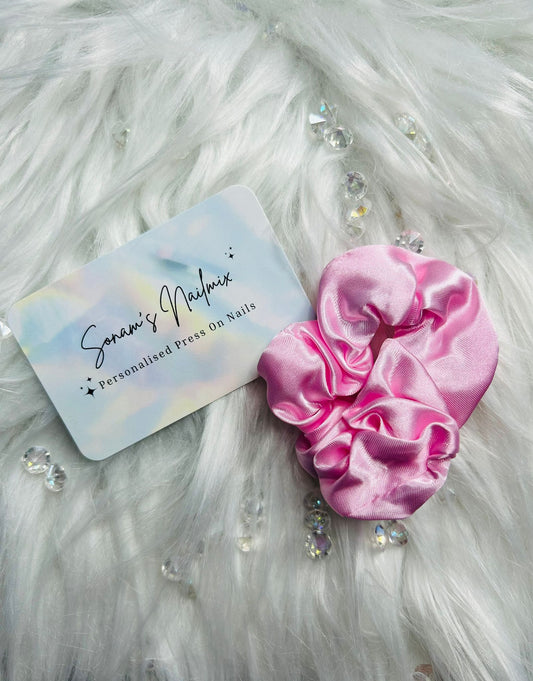 Pink Scrunchie