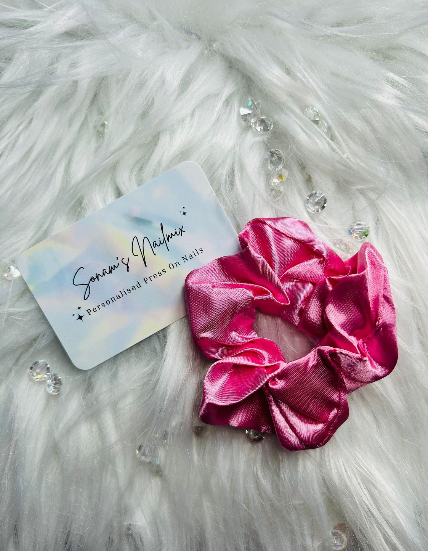 Rosey Pink Scrunchie