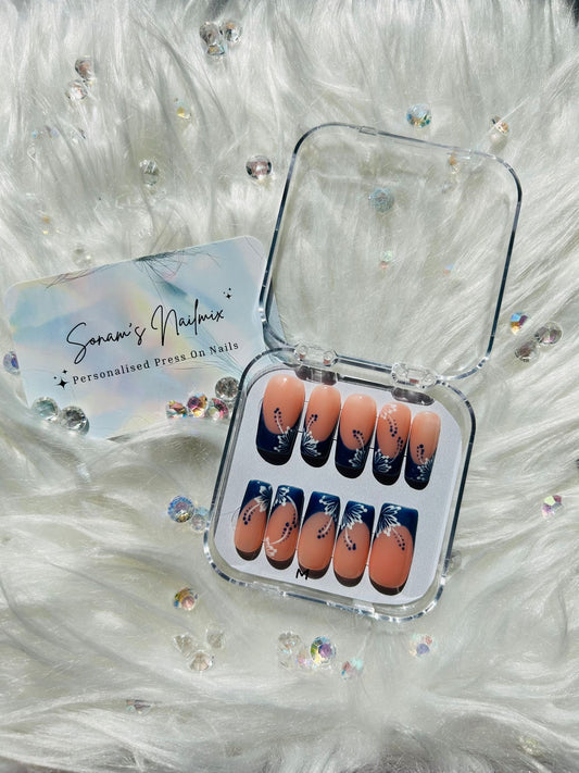 Blue Lotus Nails