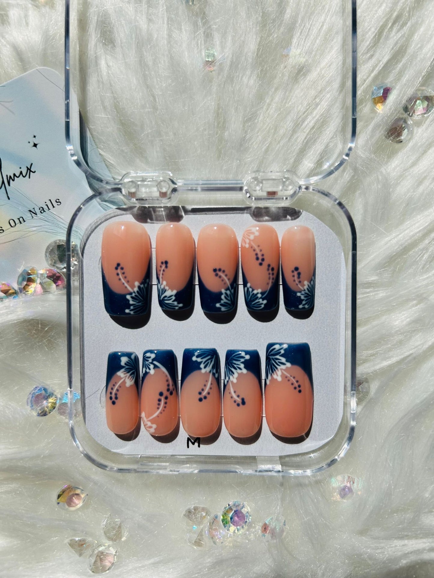 Blue Lotus Nails