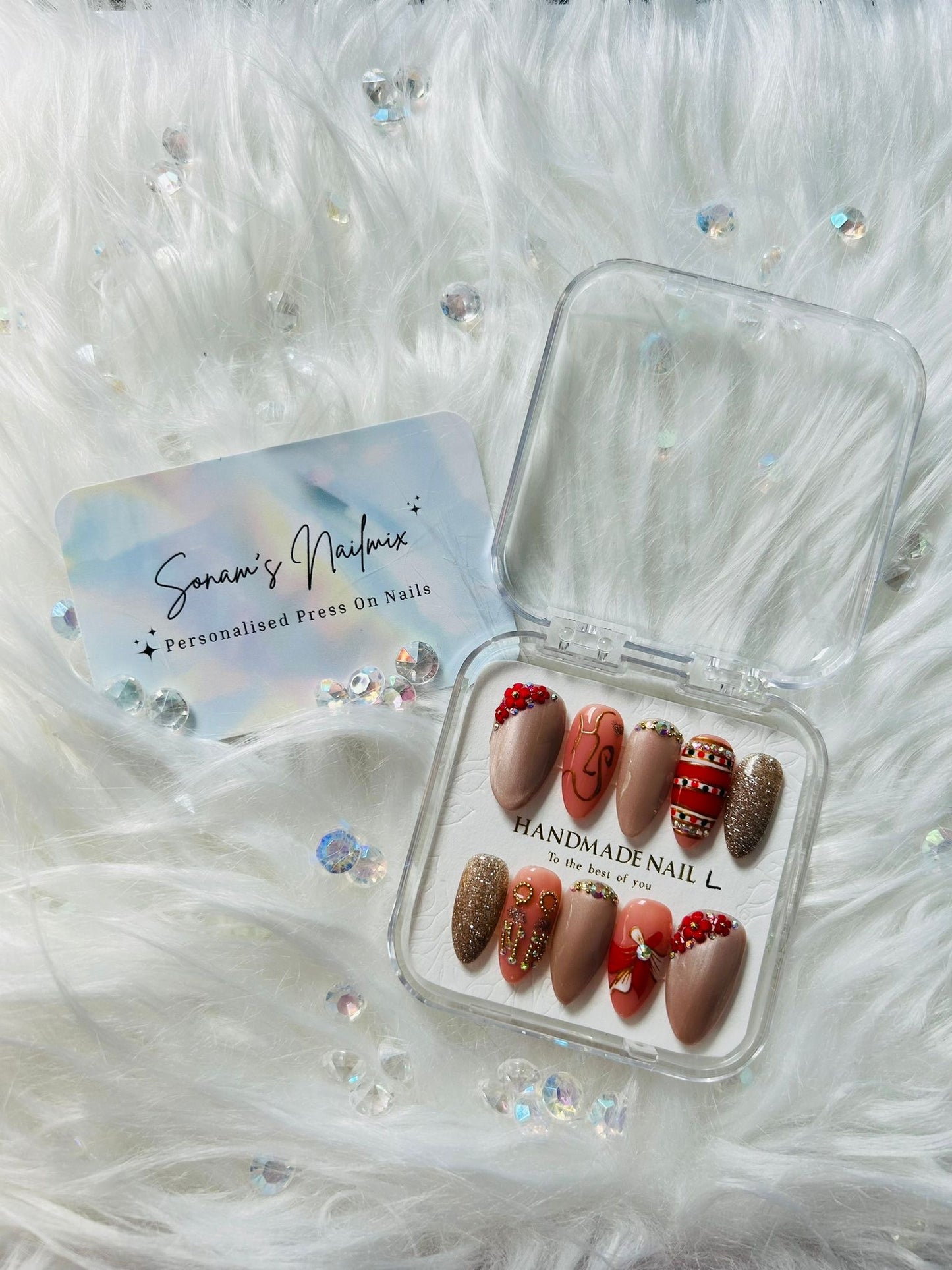 Punjabi Bride Nails